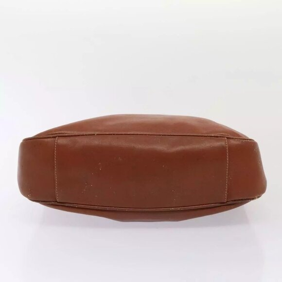 GUCCI Bamboo Hand Bag Suede Brown Gold 001 - Picture 6 of 16